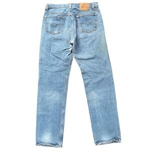 Vintage 501 Button Fly Levi’s Jeans | Size 34” | Straight Leg |